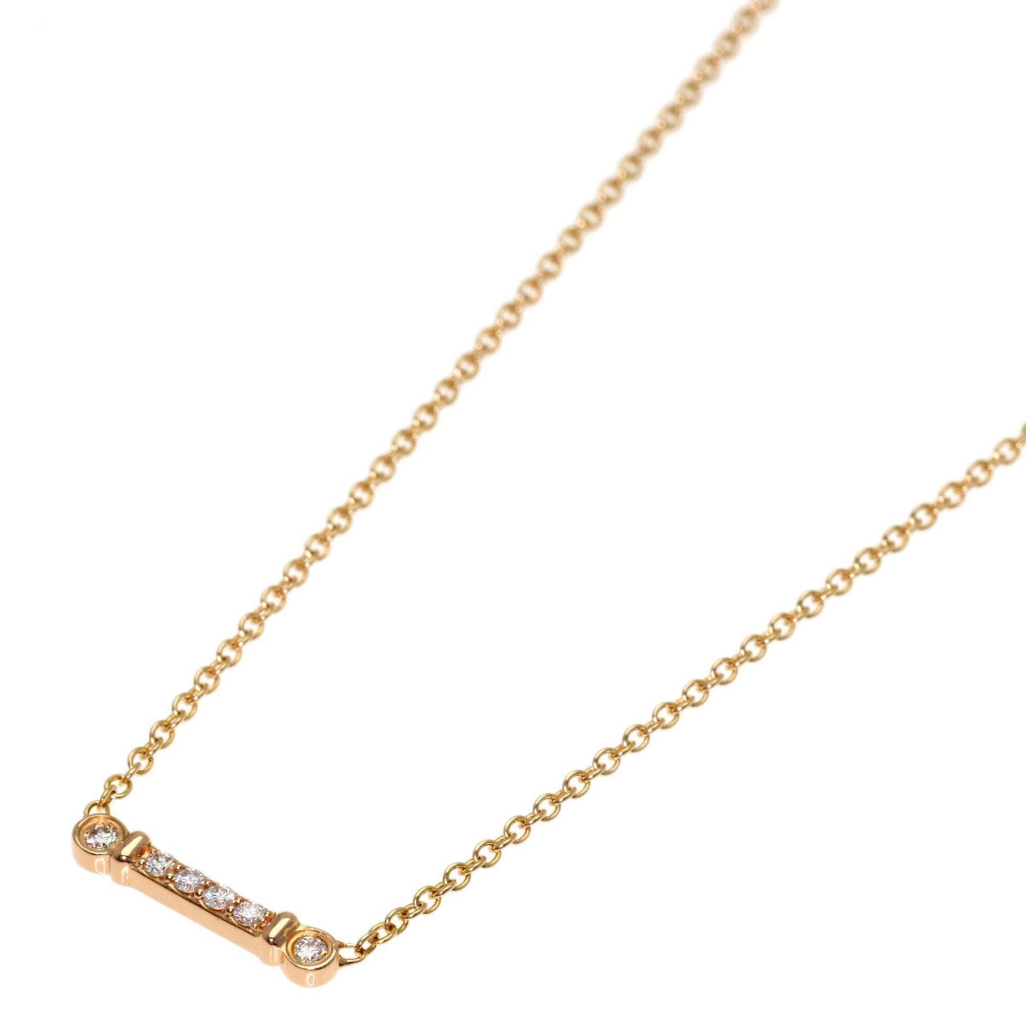 Tiffany & Co. 18k Gold Diamond Necklace